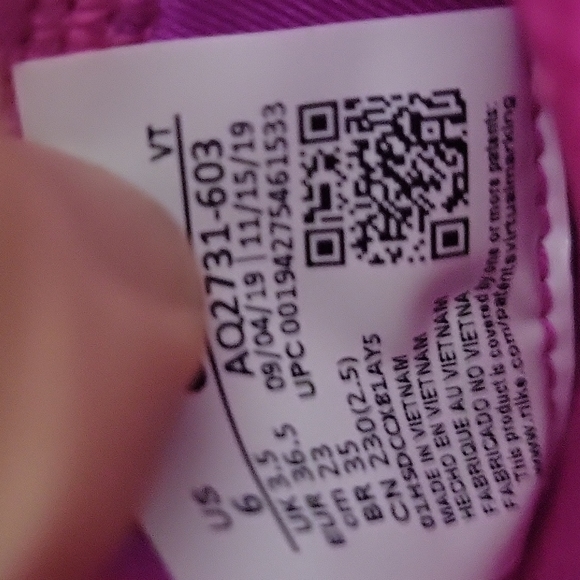 Women's Nike Joyride Run Flyknit Running Shoe Pink AQ2731-603 Size 6 - Picture 5 of 5